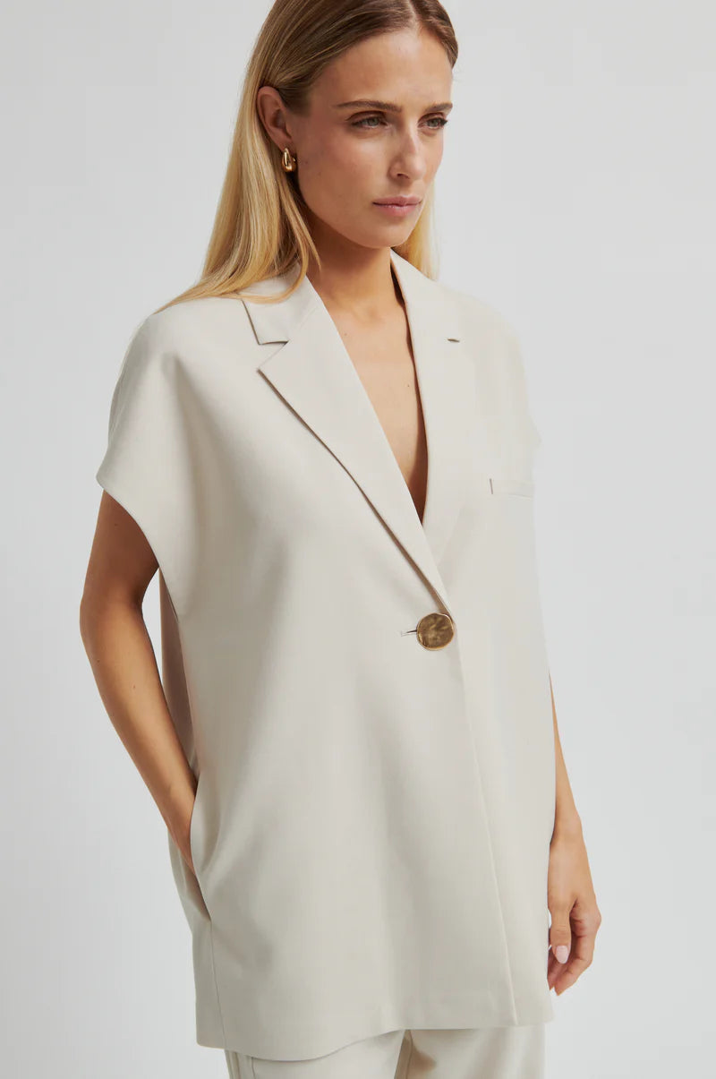 Blazer ss manches BLANCA