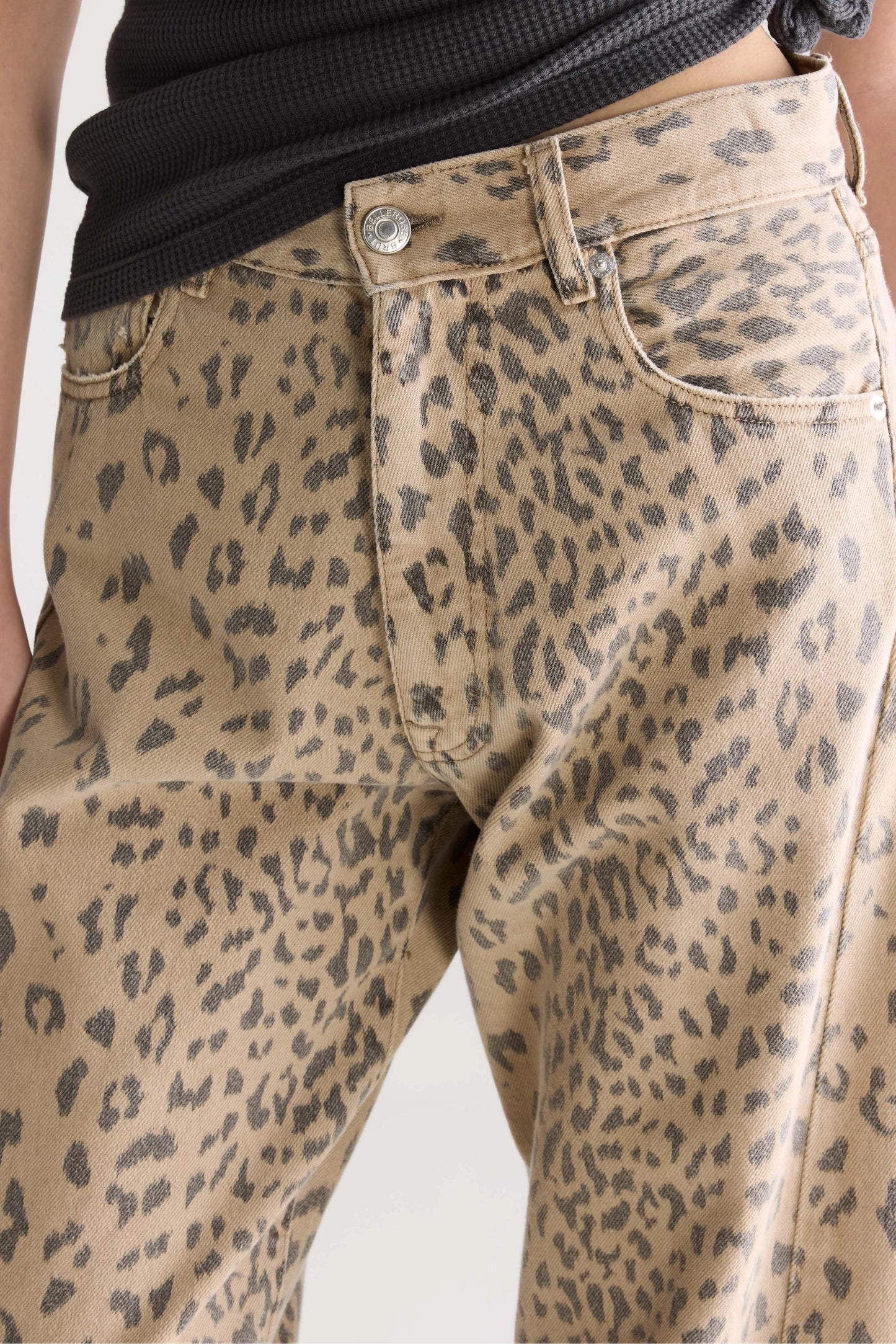 Jeans KURTIS léopard