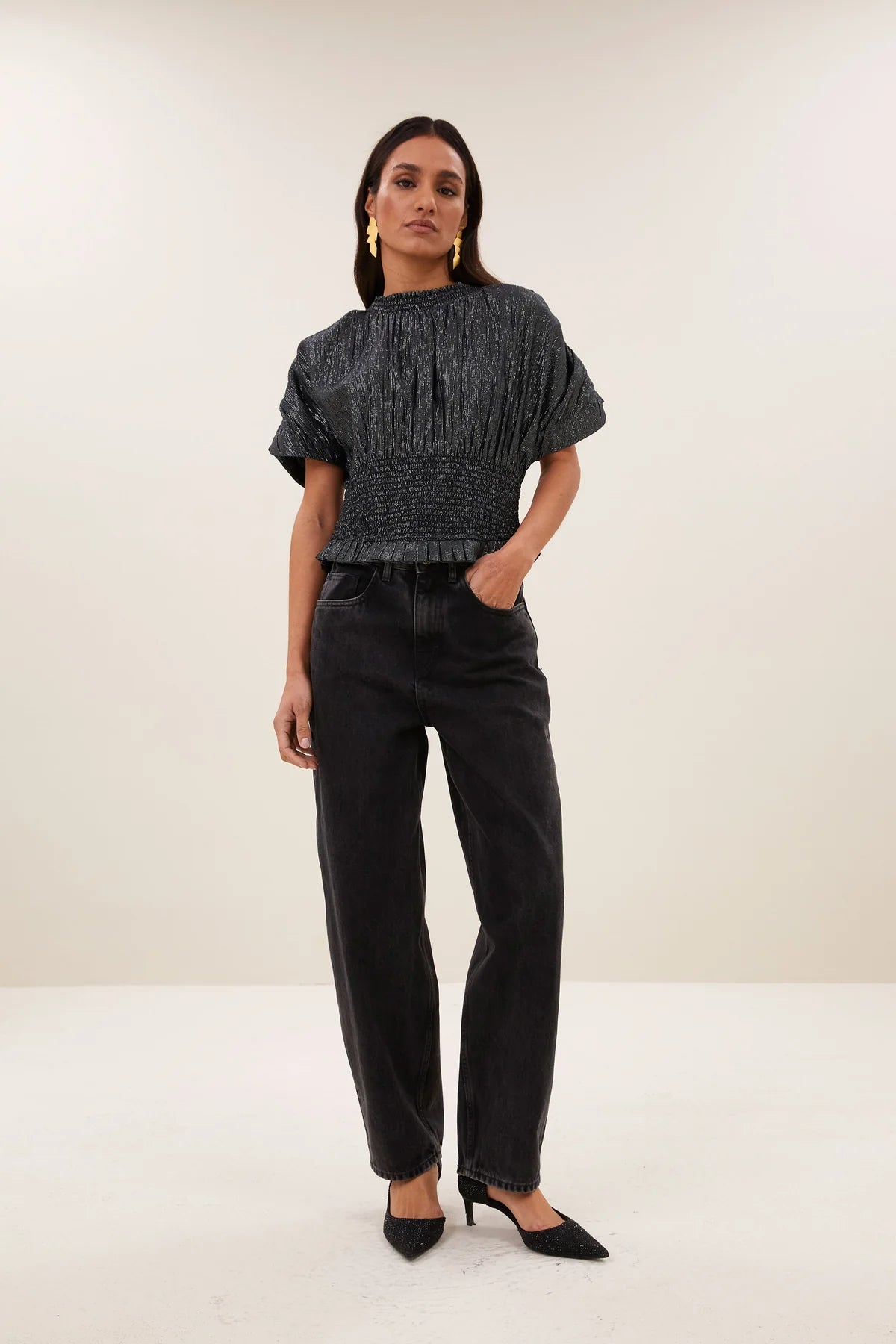 Blouse MELA grise