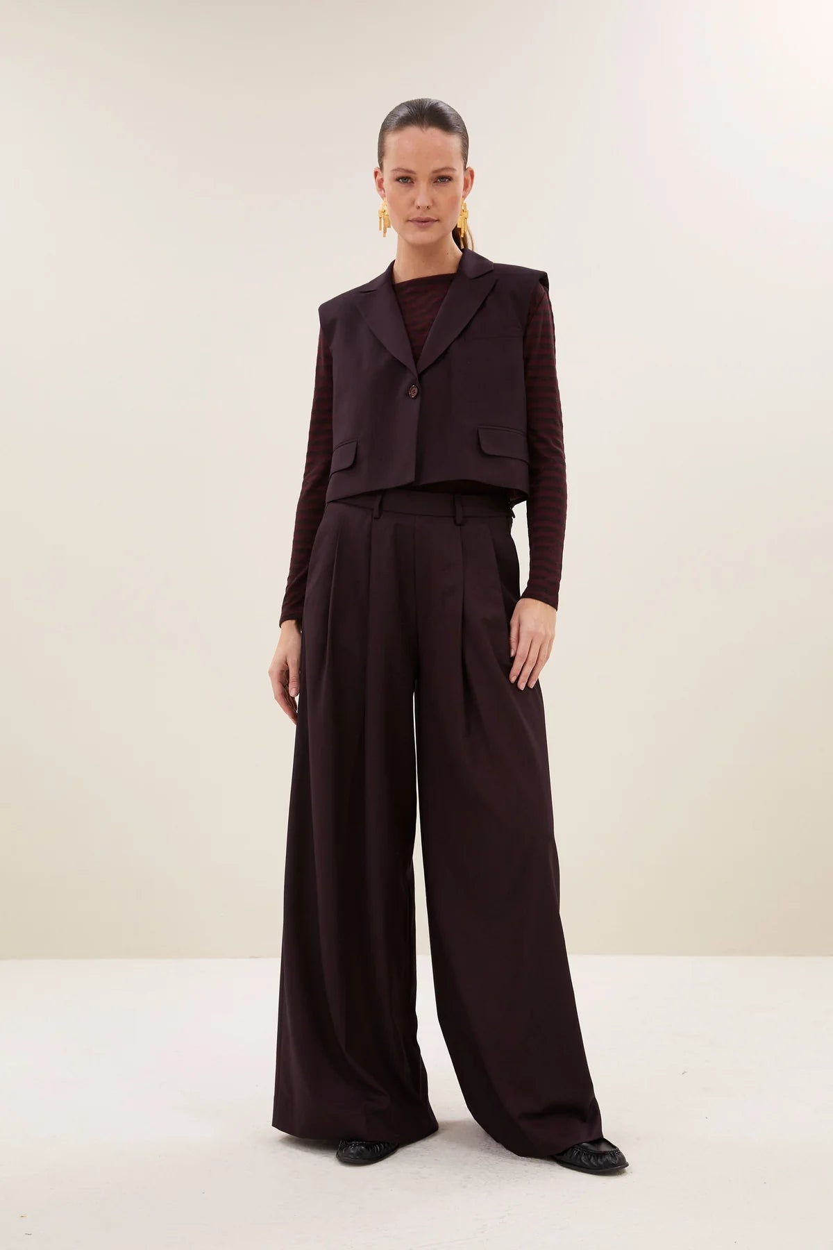 Gilet BOBI Dark Wine