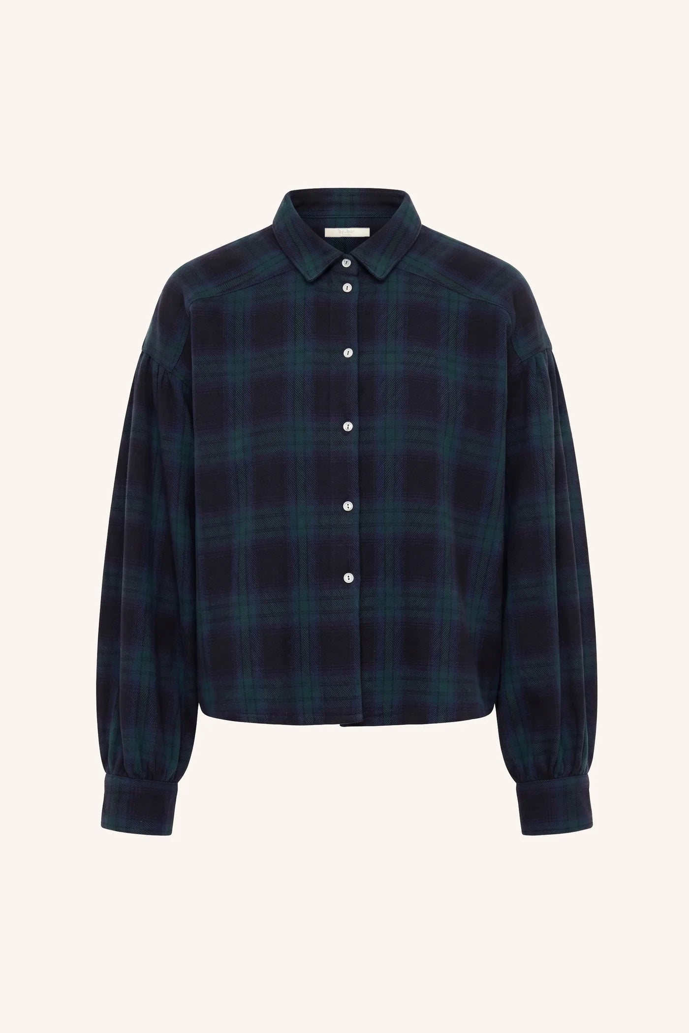 Blouse SARAH short Green Check