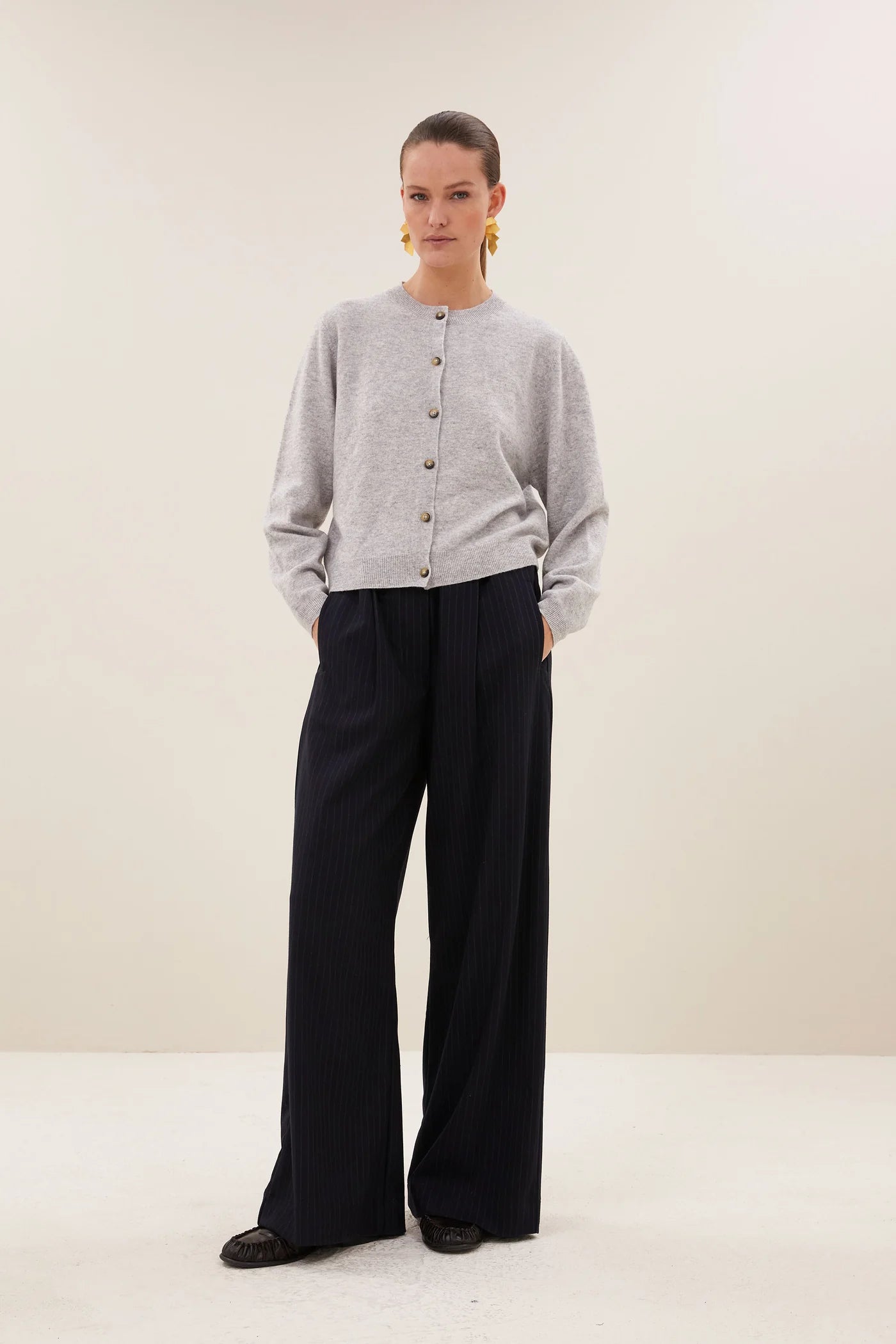 Pantalon BENJI bleu marine FW26
