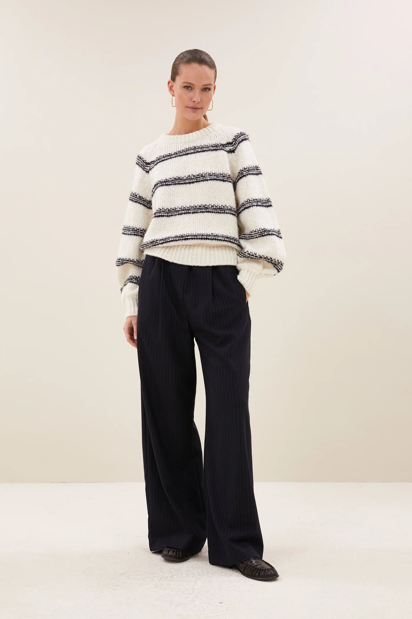 Pantalon BENJI bleu marine FW26
