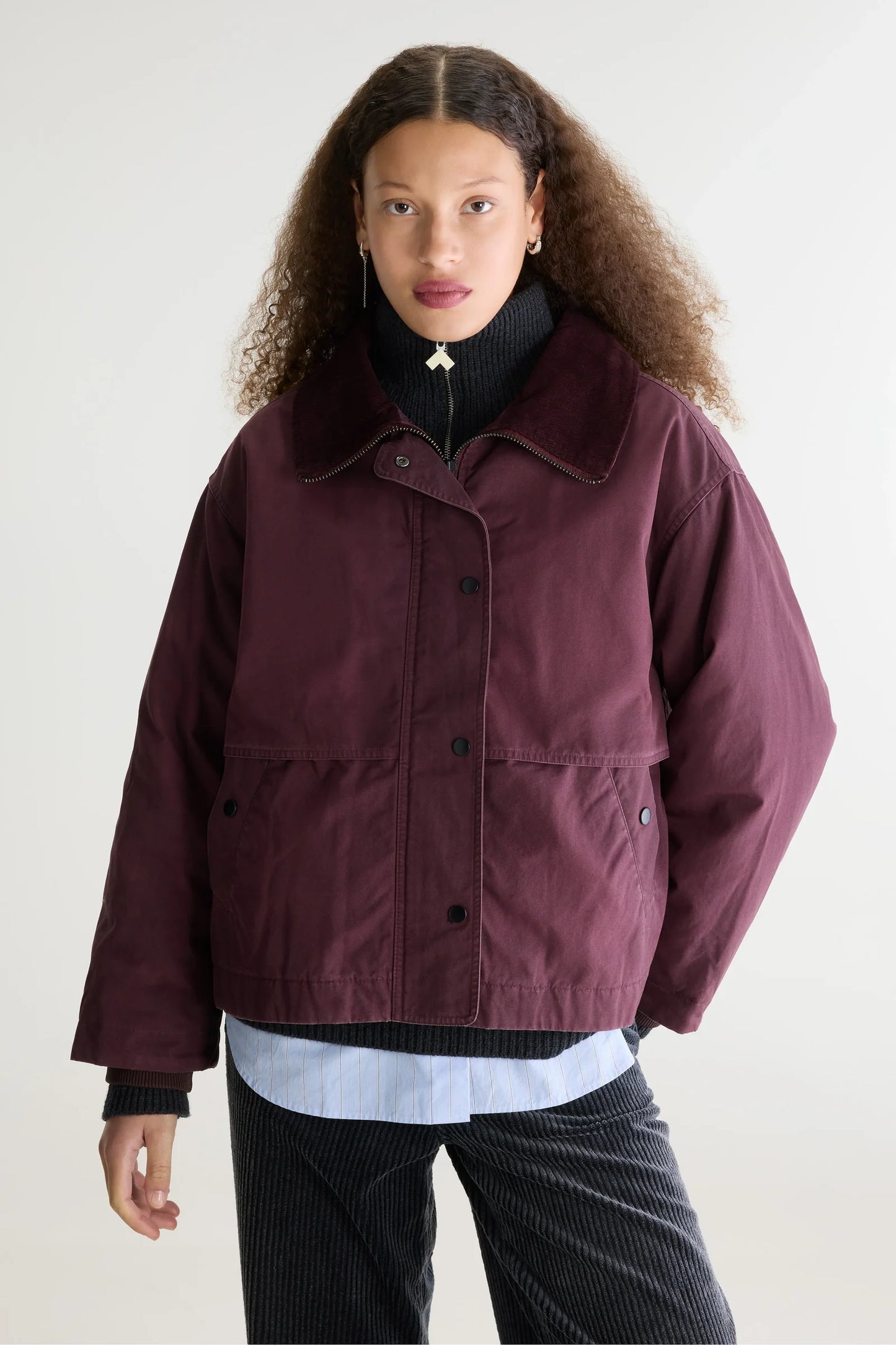 Veste JAZLINE bordeaux