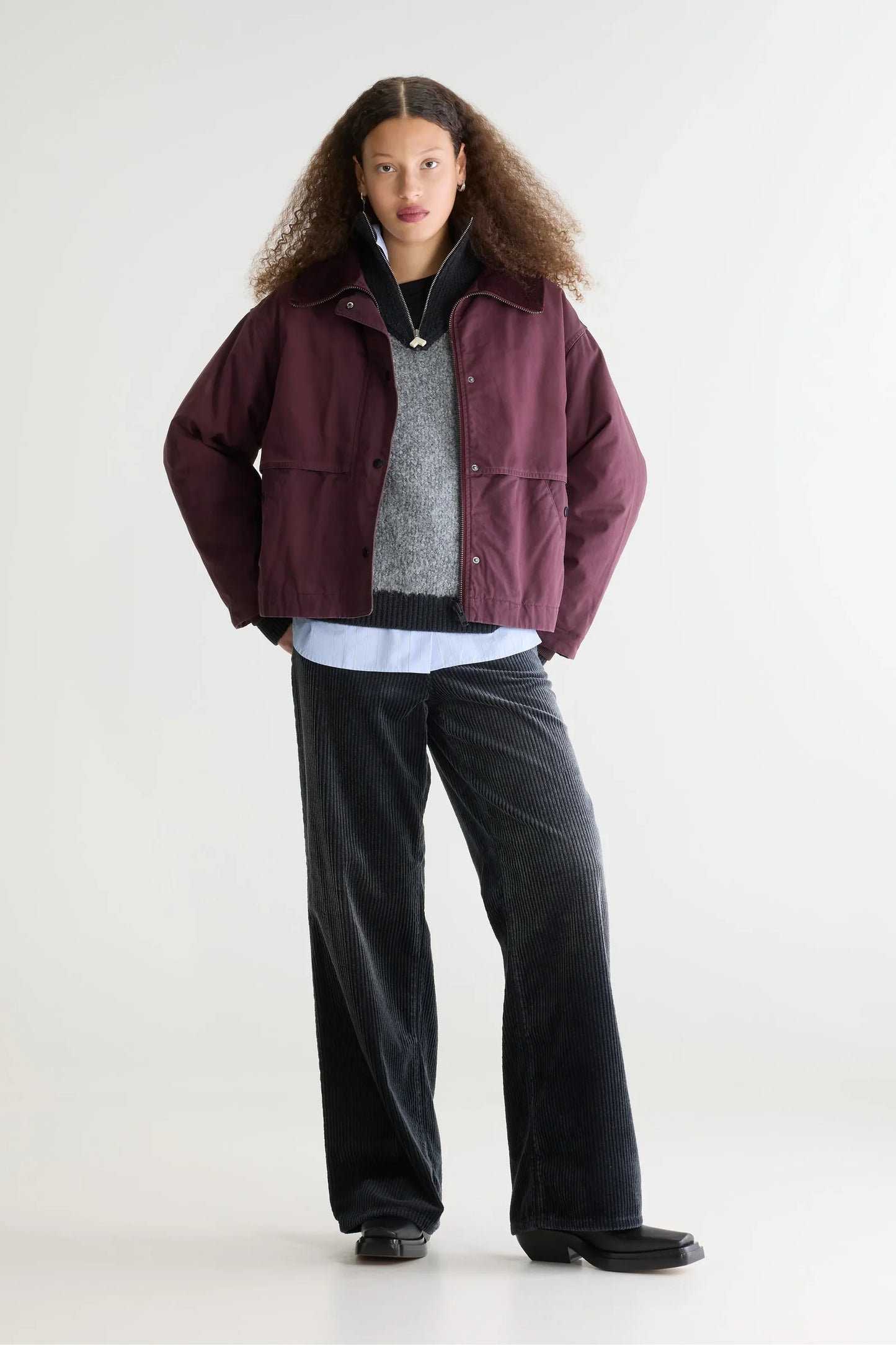 Veste JAZLINE bordeaux