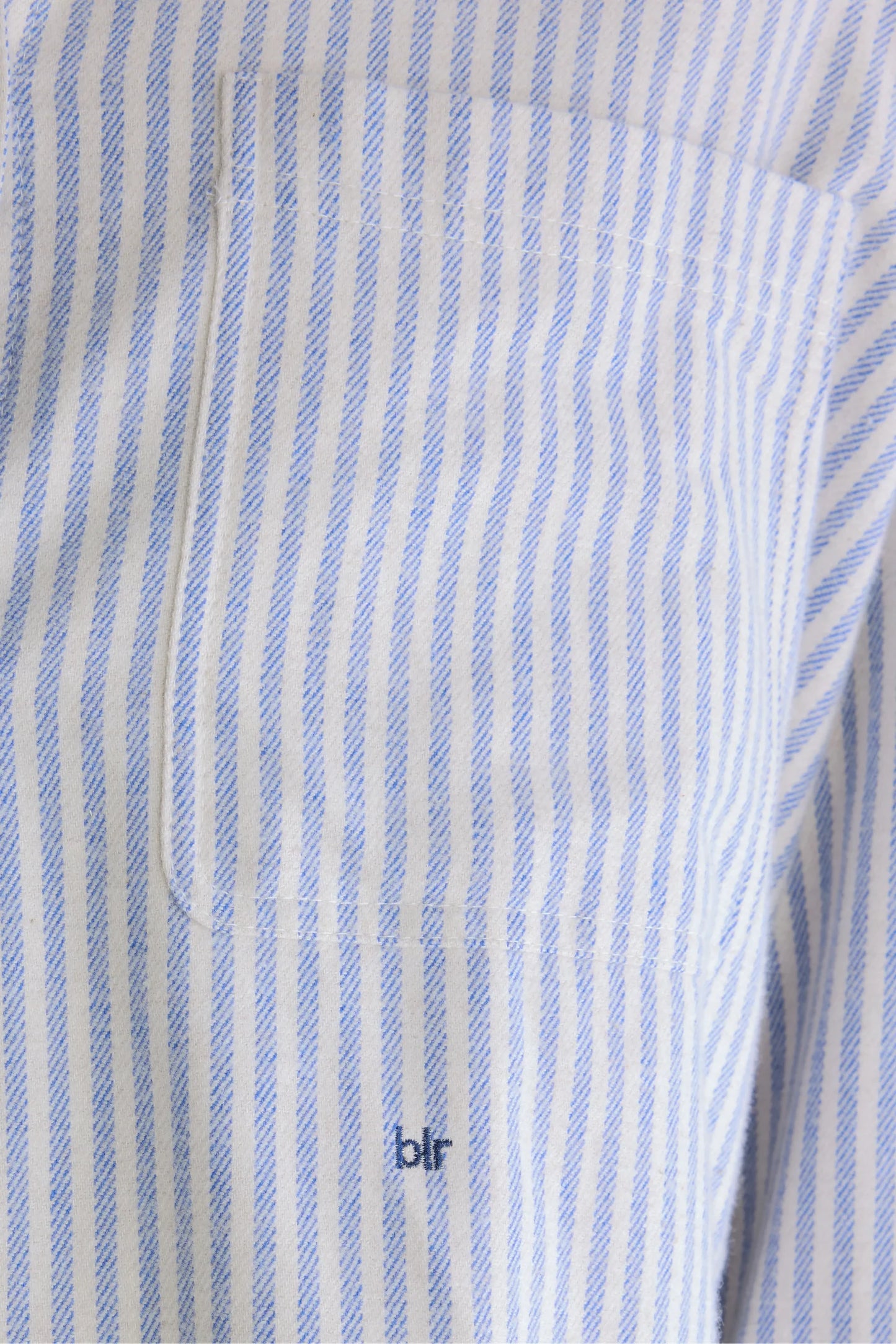 Chemise JAXIE lignée bleu&blanc