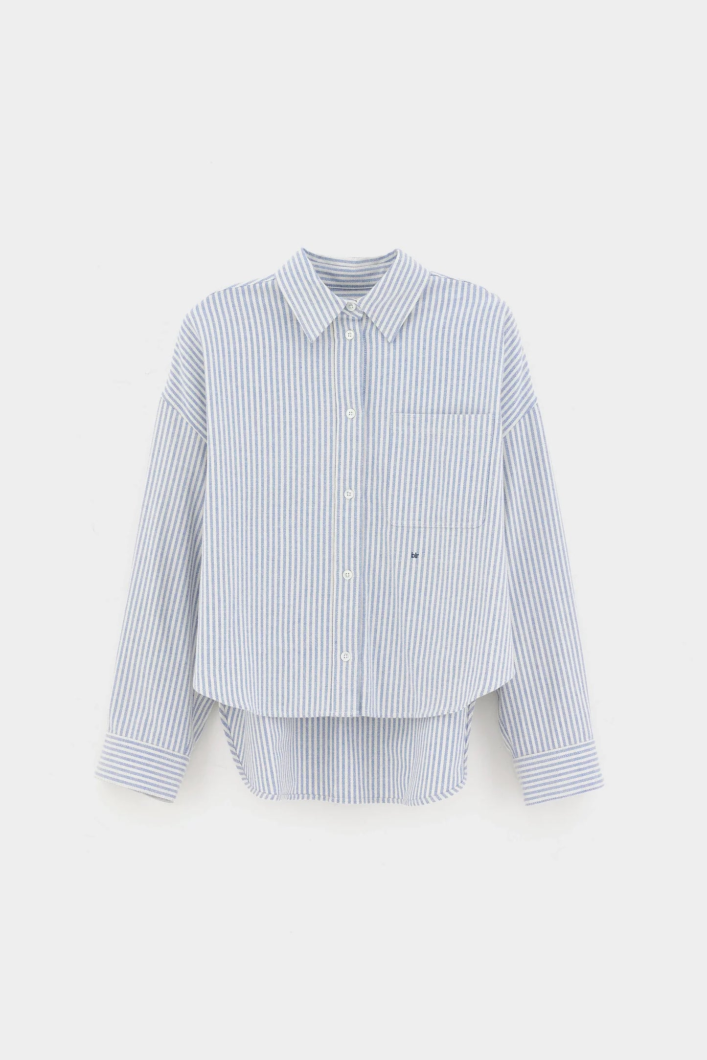 Chemise JAXIE lignée bleu&blanc