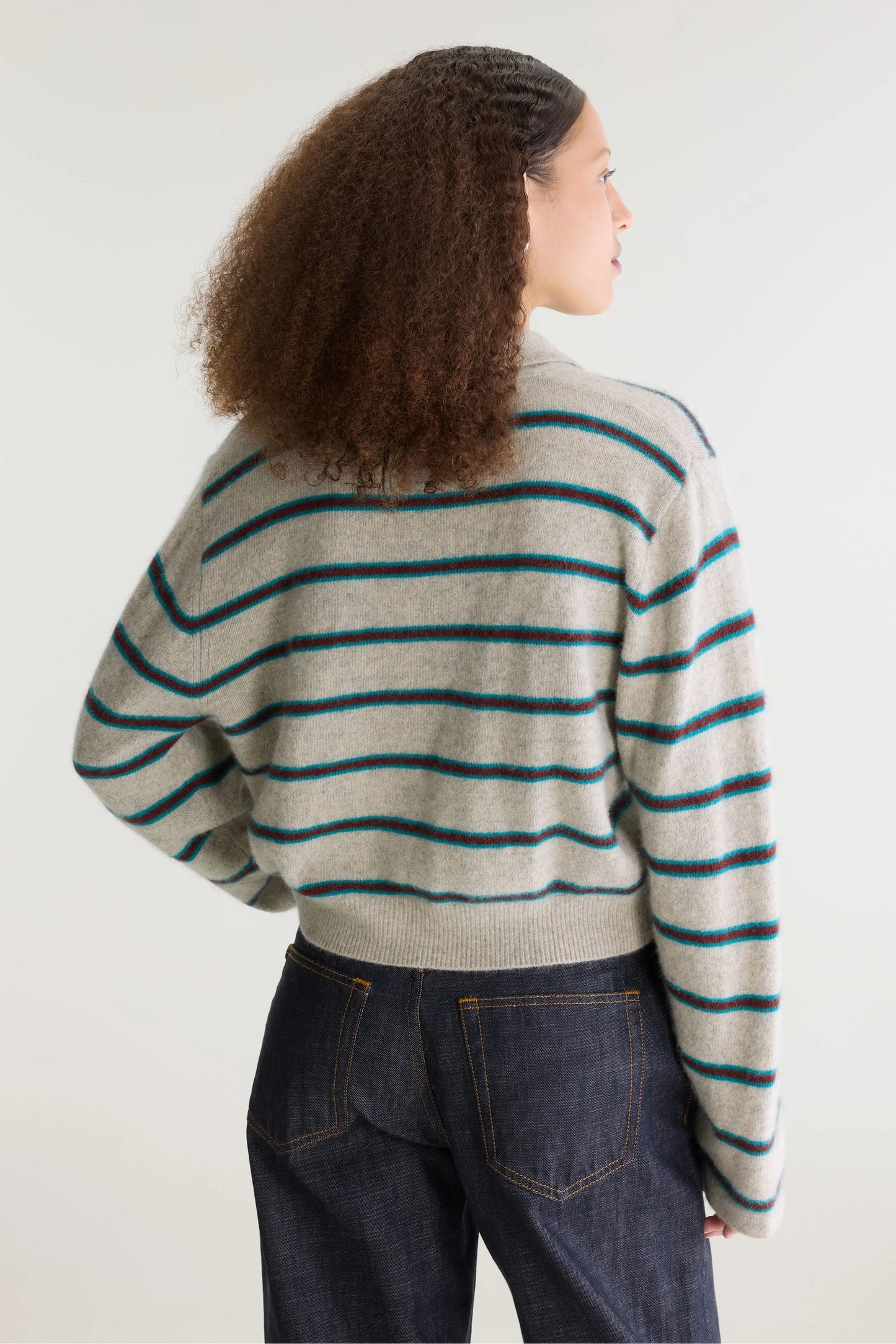 Pull DUSSYR en maille gris