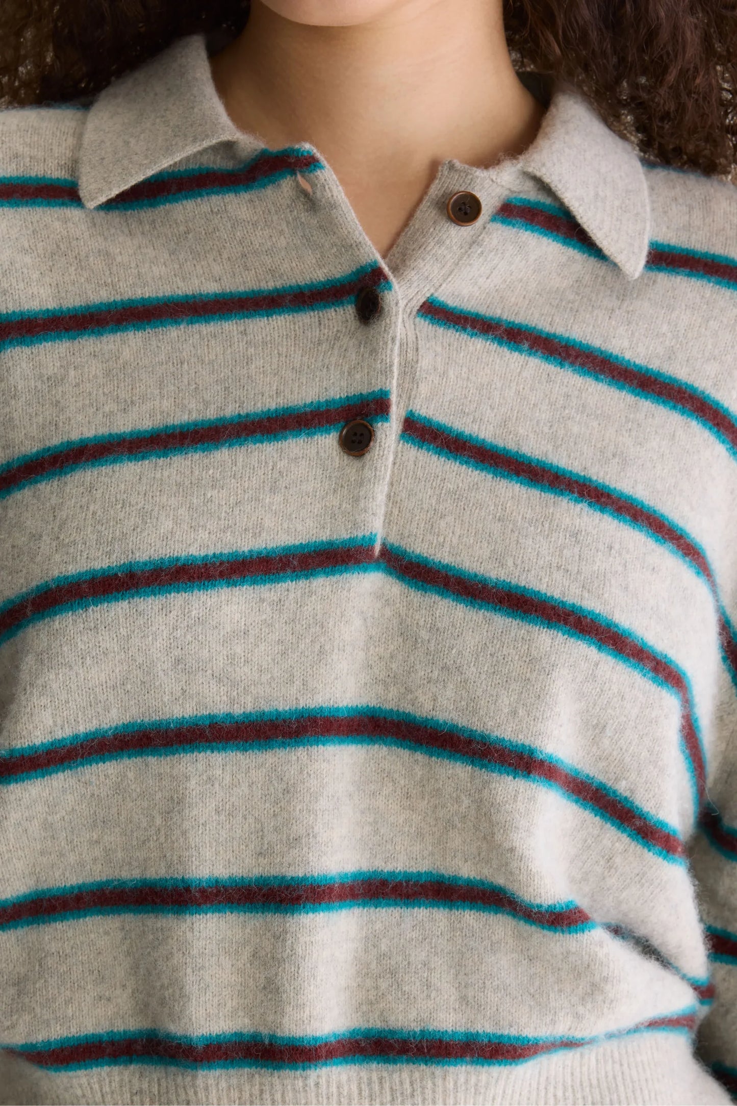 Pull DUSSYR en maille gris