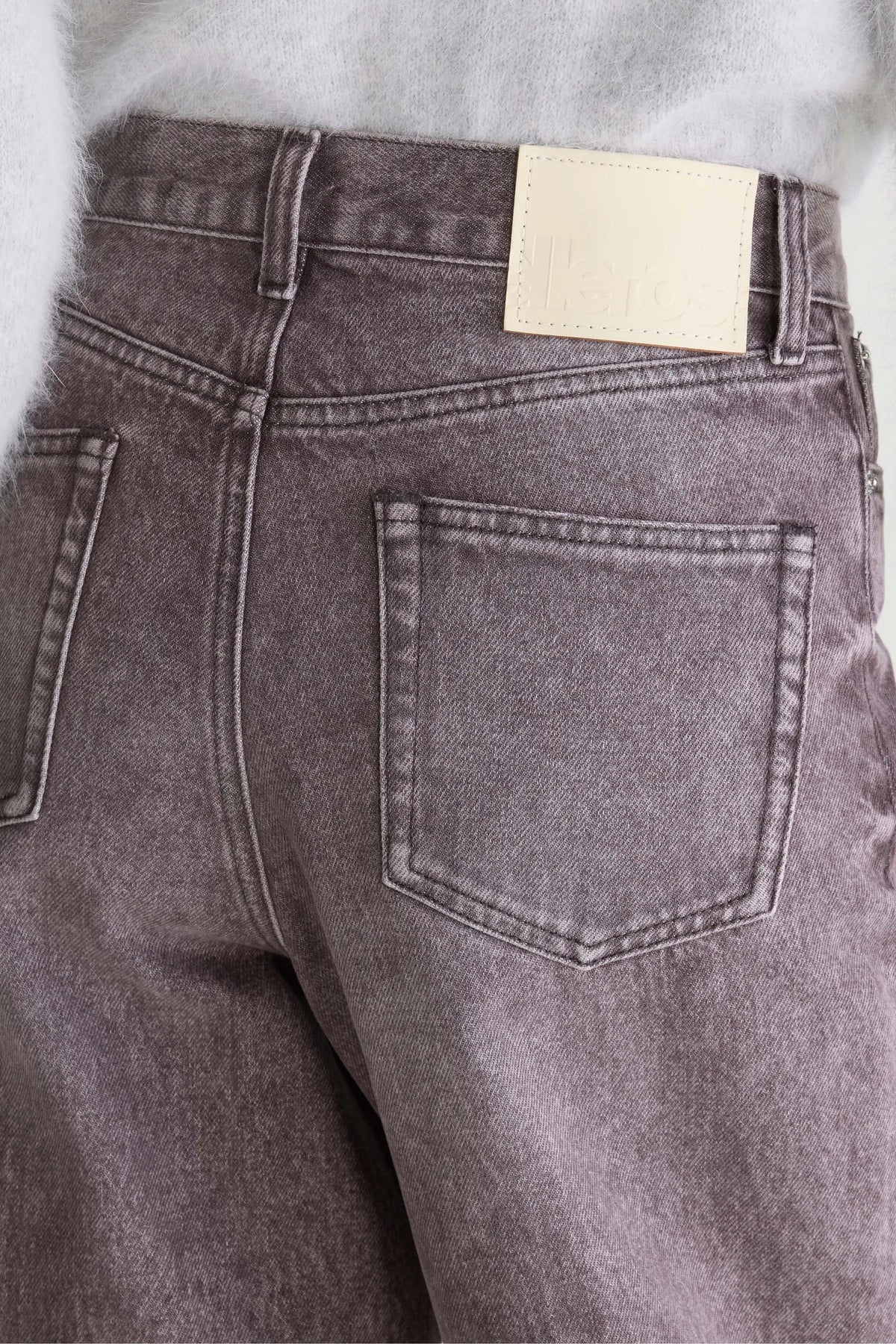 Jeans PARTHE Bordeaux