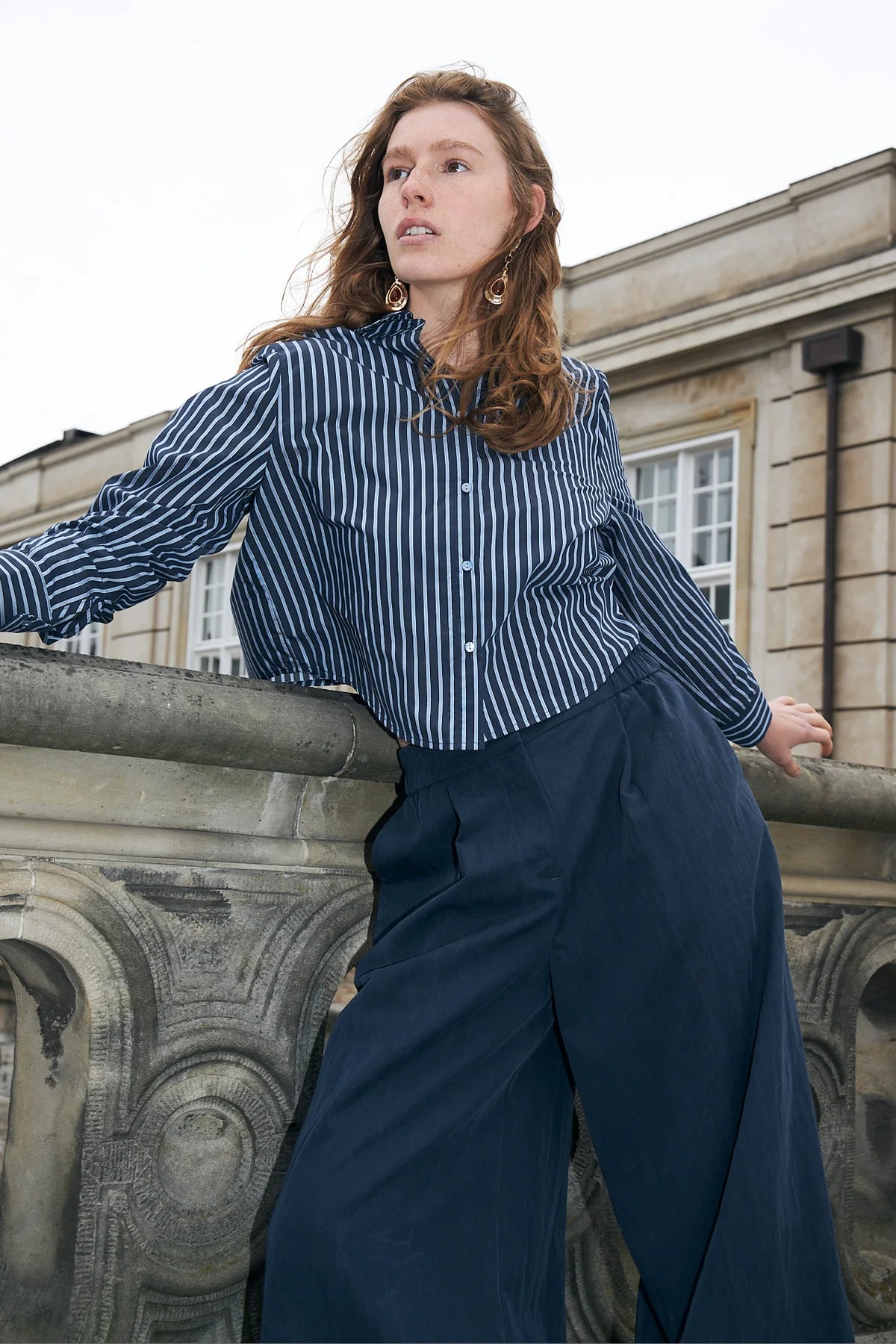 Chemise MARINA bleu marine