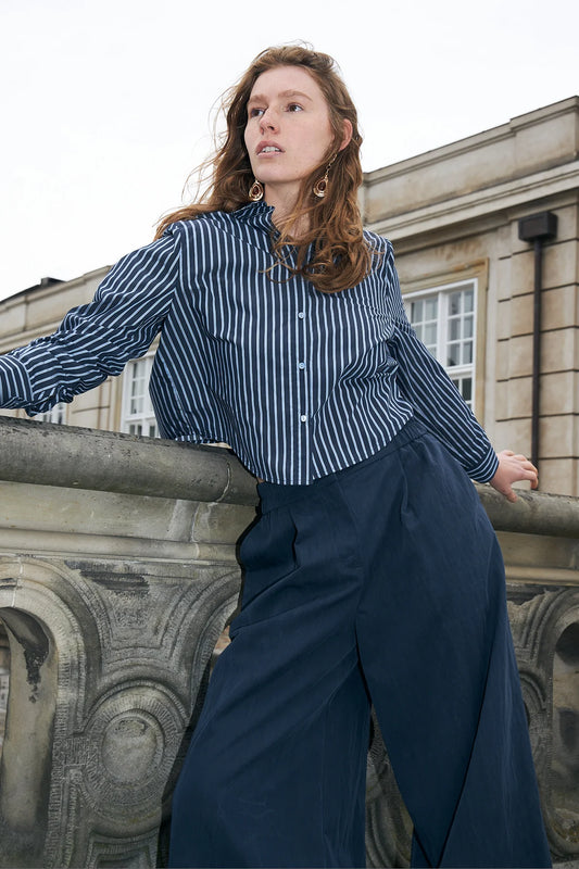 Chemise MARINA bleu marine