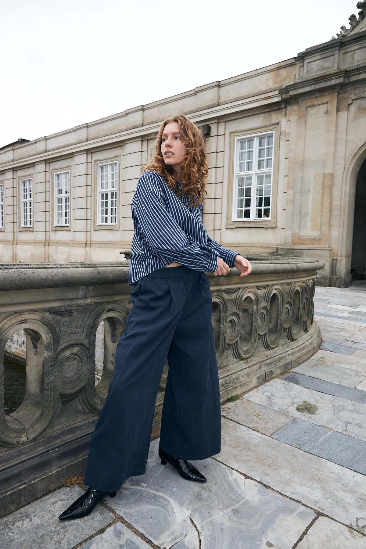Chemise MARINA bleu marine