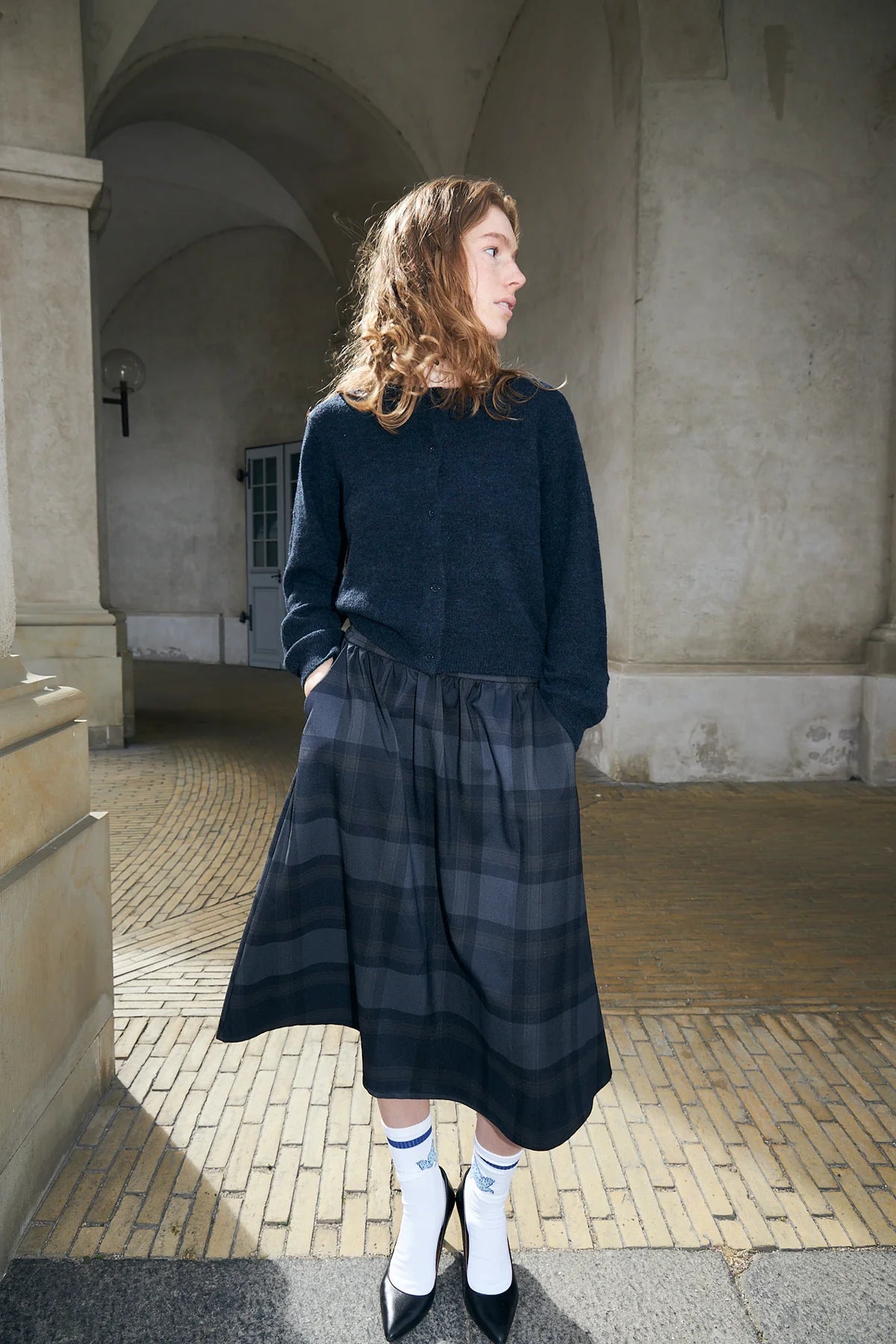 Cardigan ROWE bleu marine