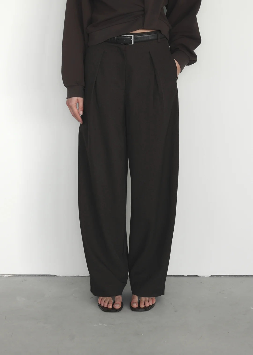 Pantalon TARO chocolat