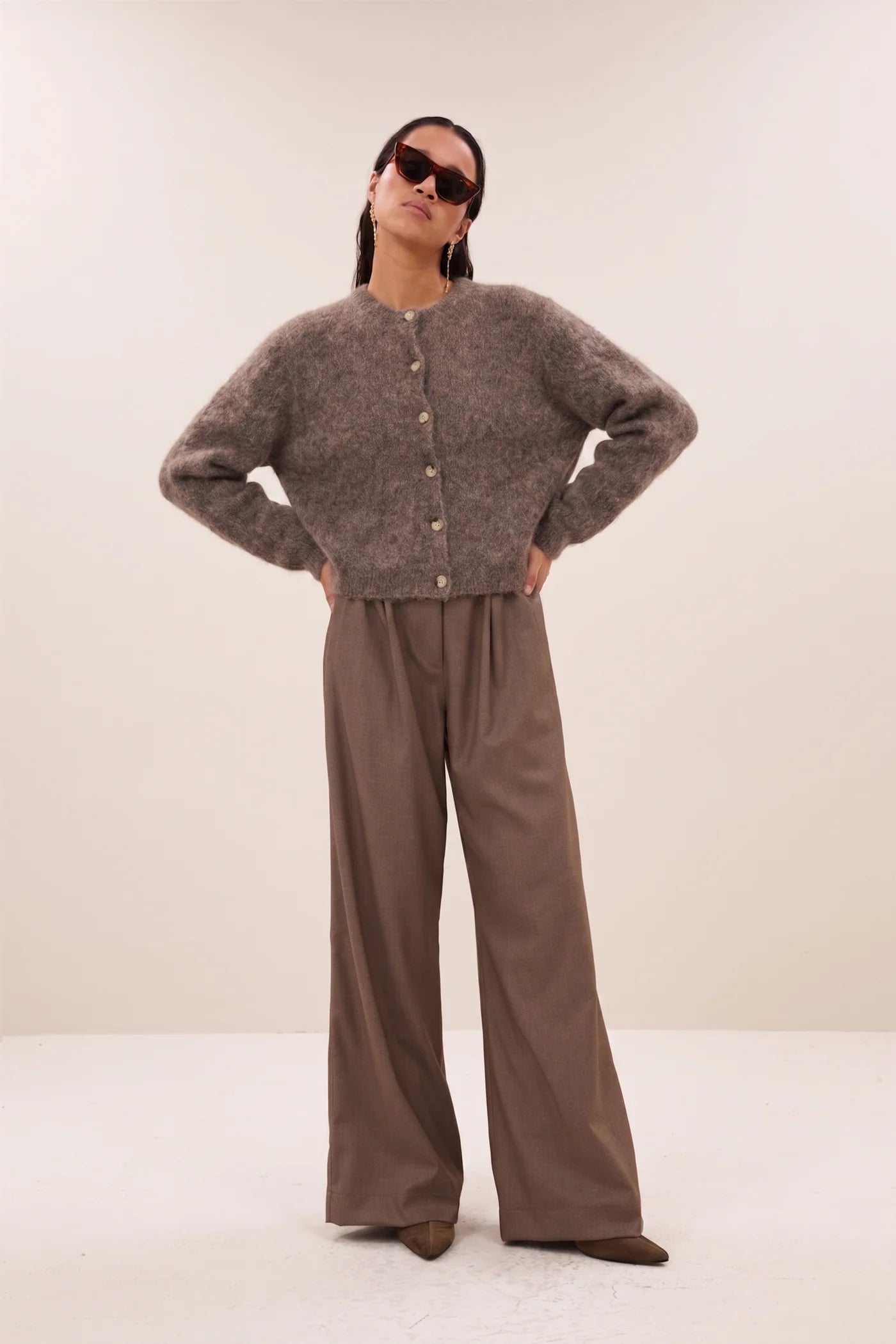 Cardigan VASILE biscuit