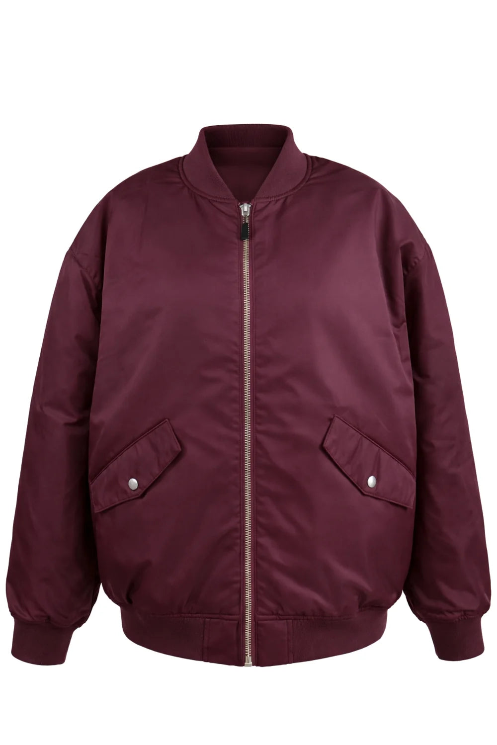Veste bomber LILA bordeaux