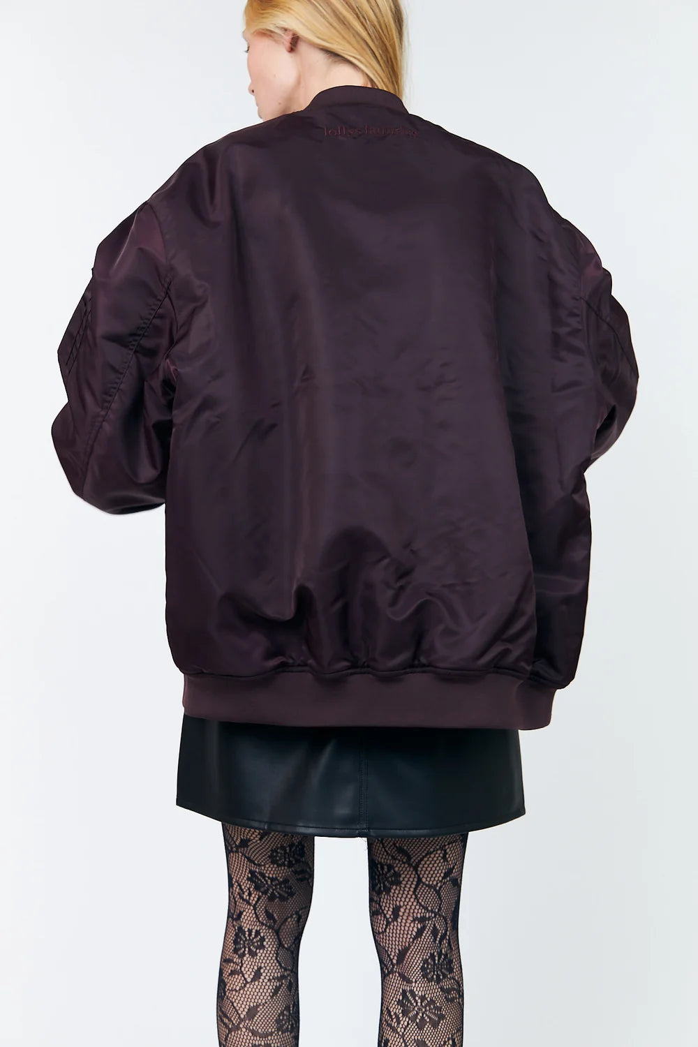 Veste bomber LILA bordeaux