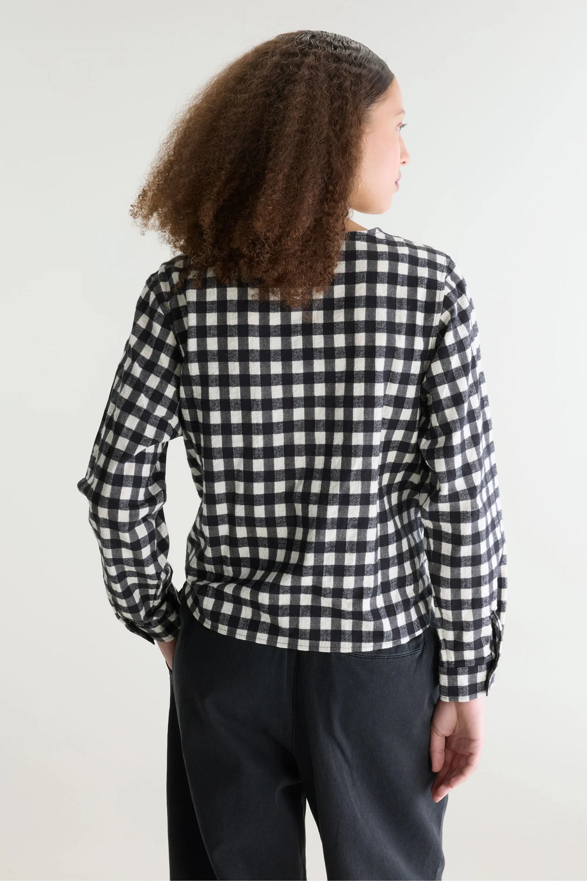 Blouse KAMI à carreaux